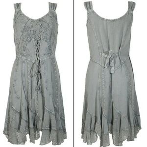 Corset Boho fairy dress